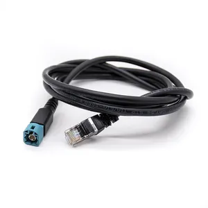 Cable de extensión para automóvil, Conector de datos de alta velocidad, HSD 4P Z macho a RJ45, Lvds