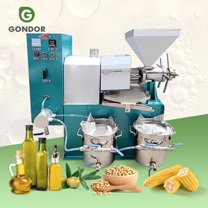 Machine d'extraction d'huile par pressage pour maïs, blé, germe de blé, graines de coton, tournesol, orange, palme - Product Image 1