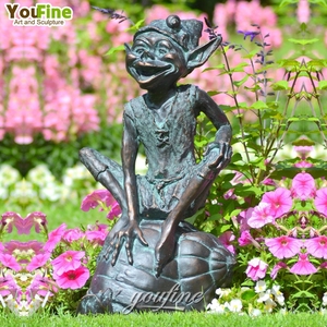 Escultura Moderna de Duendes de Bronce para Decoración de Parques al Aire Libre - Product Image 6