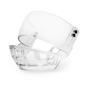 Máscara facial integrada de doble capa antivaho antiarañazos de policarbonato para hockey protección de <span class=keywords><strong>boca</strong></span>/dientes/labios entretenimiento deportivo - Product Image 5