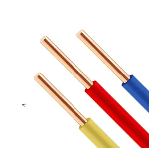 Fil électrique en cuivre BV BVR BVVB 450/750V isolé PVC ignifuge pour câblage domestique – Meilleur prix pour la maison - Product Image 2