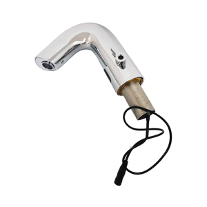 ก๊อกน้ำหลุมเดียวชุบโครเมียม HY-181D, ก๊อกน้ำโลหะผสมสังกะสีเย็นแบบไม่สัมผัสสำหรับห้องน้ำห้องครัว - Product Image 4