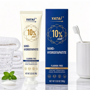 Dentifrice Nanohydroxyapatite Doux <span class=keywords><strong>pour</strong></span> <span class=keywords><strong>Dents</strong></span> Sensibles, Soin des Gencives Personnalisé, Renforcement des <span class=keywords><strong>Dents</strong></span>, Blanchiment, Sans Fluorure - Product Image 3