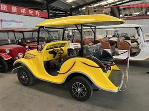 Voiturette de golf Bibo Weliftrich Classic 2 places, batterie 72V/48V, voiturette de tourisme, chariot de visite vintage, Weliftrich 11 places 72V/48V - Product Image 4