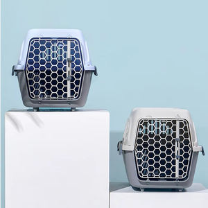 Cage de voyage portable pour animaux de compagnie Joysing, étui de <span class=keywords><strong>transport</strong></span> en plastique facile à transporter pour chiens et chats, matériau métallique - Product Image 3