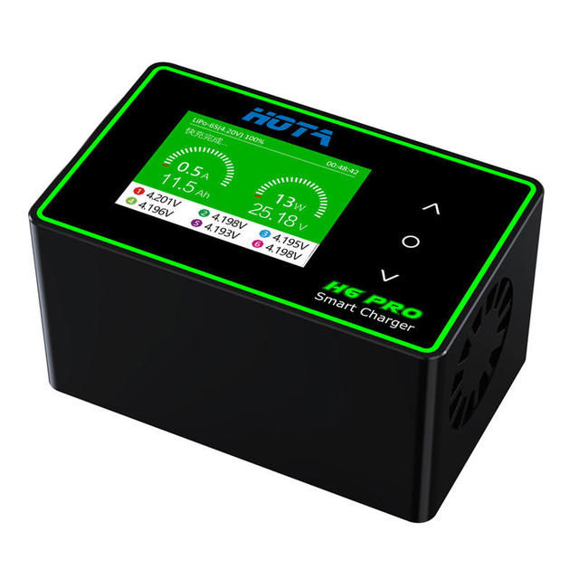 Wholesale Price HOTA H6 Pro Duo 200W AC/700W DC 26A Mini Battery Charger 1-6S Balance Charger Drones Accessories