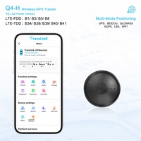 Mini traceur GPS 4G LTE magnétique sans fil étanche pour localisation en temps réel de véhicules, motos et biens, avec application Android, iOS et PC