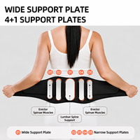 Ceinture de soutien lombaire respirante ultra-fine invisible, attelle de protection contre la hernie lombaire pour le sport et le fitness