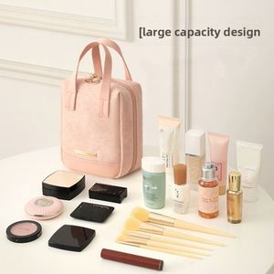 New Design Portable <b>Toiletry</b> Handy <b>Bag</b> Zipper Multi-layer Makeup Organizer Pouch Waterproof <b>Travel</b> Cosmetics <b>Bag</b> - Product Image 3