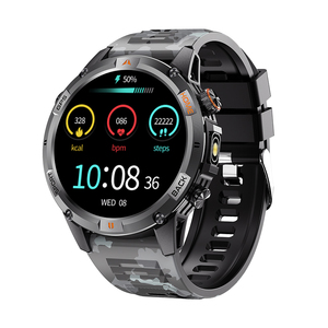 Montre connectée GPS DSM11 Black YK15, étanche 5ATM, batterie 580mAh, altimètre, boussole, lampe de poche, suivi de la santé, montre de fitness - Product Image 4
