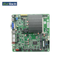 Ethernet Industrial Thin ITX Intel J1900 DDR3 Procesador Quad Core 2 LAN 6 COM mini Pc x86 Placa base