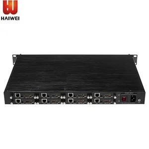 H3118 h.264 h264 avc 8 canais, hdmi, vídeo streaming hd 1080p, iptv, udp, srt, rtsp, ip, encoder