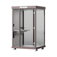 Cabine d'enregistrement acoustique pour studio à domicile