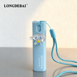 New Design 10ml <b>Empty</b> Blue Square Shape PET Perfume Portable <b>Bottle</b> Alcohol <b>Spray</b> <b>Bottle</b> - Product Image 1