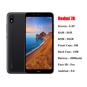 Vente en gros de téléphones portables d'occasion <span class=keywords><strong>Xiaomi</strong></span> <span class=keywords><strong>Redmi</strong></span> <span class=keywords><strong>7A</strong></span> 32 Go, téléphones intelligents d'occasion 3G et 4G, téléphones mobiles pas chers - Product Image 2