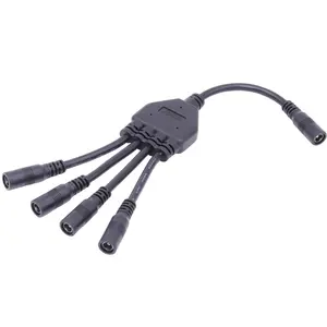 AOHUA M11 erkek dc konnektör 2.1mm dişi priz Pigtail kablo için 12v led şerit işıklar