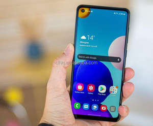 Teléfono Inteligente Versión Euro <span class=keywords><strong>A21S</strong></span> Dual Sim 6,5 Pulgadas LCD 3G/4G Octa Core 128GB ROM CDMA Celular Gaming Global Teléfono Móvil - Product Image 1