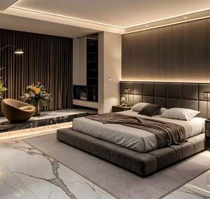 Muebles de Cocina de Lujo, Mueble de Baño con Acabado Brillante, Despensa, Isla de Cocina con Encimera de Piedra, Personalización Completa para el Hogar - Product Image 6