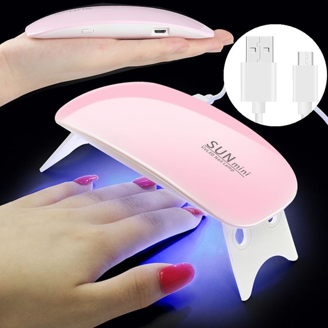 Mini USB Uv Nail Gel Curing Lamp Nail Gel Uv Light LED Fast Drying Curing Light for Gel Polish Portable Nail Lamp