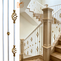 Produit phare : Balustre en fer forgé simple et uni noir et blanc de 5/8 po pour escalier intérieur et garde-corps de balcon