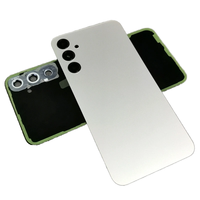 Pour Samsung Galaxy A34 5G A346B, coque arrière en verre pour batterie, coque arrière de remplacement avec/sans objectif d'appareil photo