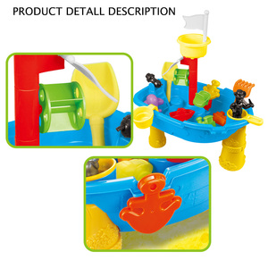 Nouvel ensemble <span class=keywords><strong>de</strong></span> jeu pour table <span class=keywords><strong>de</strong></span> sable Jacko Toys : Bateau <span class=keywords><strong>pirate</strong></span> pour enfants – Idéal pour l'été et la plage - Product Image 4