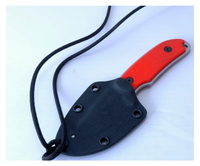 Couteau de chasse à lame fixe avec couteau à gaine Kydex, tactique de Combat d'auto-défense, couteaux pour le plein air