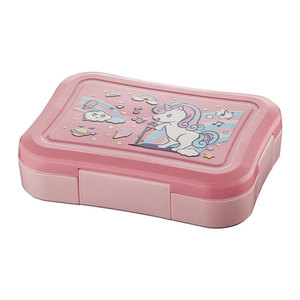 Boîte à lunch pour enfants, dessin animé, 501-800 ml, compartiments séparés, compatible micro-ondes, boîte repas pour étudiants - Product Image 1