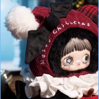 MayMei Cadeau de Noël de la Sorcière : Carte suspendue en peluche 400% pour l'anniversaire de deux ans, édition limitée, ornement de bureau, jouets poupées mignonnes, cadeaux
