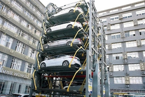 Trung Quốc thông minh ROTARY Carousel hệ thống đỗ xe thép carport với thủy lực Lift cho công cộng bãi đậu xe cao cấp bãi đậu xe thiết bị - Product Image 2