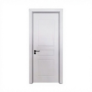Porte intérieure minimaliste en bois massif avec isolation acoustique 68 dBA, ouverture manuelle pour maison et bureau, surface finie - Product Image 1