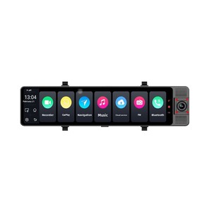 Drievoudige lens 4G Android 13 systeem 12-inch scherm 4+64GB groot geheugen Schermspiegeling CarPlay <span class=keywords><strong>GPS</strong></span> navigatie Achteruitrijcamera - Product Image 5