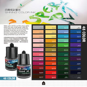 Cixi 48 colori a base d'acqua superiore per il tipo di ricarica dell'inchiostro per un effetto visivo brillante nel disegno - Product Image 6