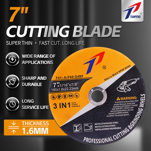 แผ่นตัดขัดทรงกลม T41 ประสิทธิภาพสูง หลายขนาด รับผลิตตามสั่ง (OEM) สำหรับตัดสแตนเลส - Product Image 4
