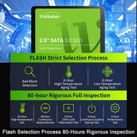 SSD SATA 3 da 2.5 Pollici, 1TB, 512GB, 256GB, 240GB, 120GB, 128GB, Disco a Stato Solido, Unità Disco Interne per Computer e Laptop