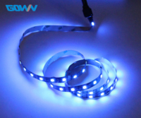 Bande lumineuse LED intelligente USB 5V RVB 60 LEDs/m Télécommande flexible 5050 SMD pour chambre à coucher TV Contrôle d'application IP65