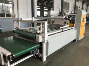 Encolleuse de boîtes en carton ondulé pliante machine semi-automatique à coller machine de fabrication de boîtes en carton - Product Image 5