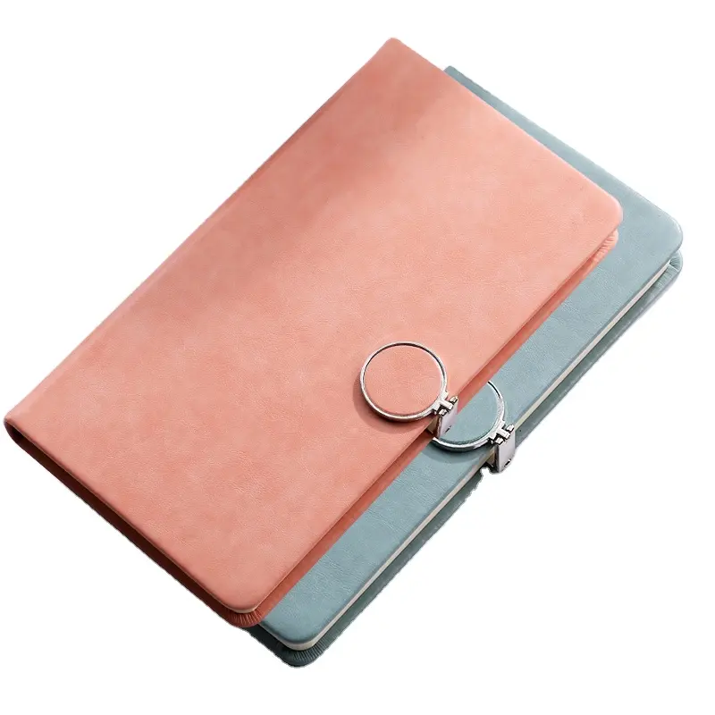 Kunden spezifisches Design 160 Seiten Liniertes Elfenbein-Creme papier Mini-Notizbuch Pocket Notebook Journal A6