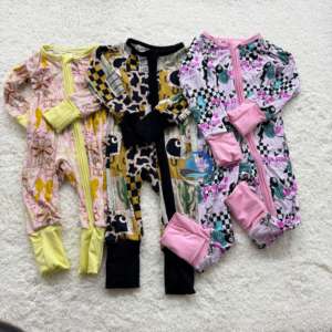 Pronta Consegna: Mystery Box di Abbigliamento per Neonati e Bambini in Bambù - Set Pigiama con Stampe Assortite - Scatola a Sorpresa di Abbigliamento per Neonati e Bambini Piccoli - Ingrosso - Product Image 2