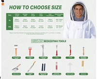 Ensemble d'outils d'apiculture de 33 pièces, fournitures d'apiculture complètes avec sac Oxford pour débutants et professionnels