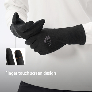 PELLIOT <span class=keywords><strong>Gants</strong></span> d'extérieur pour <span class=keywords><strong>homme</strong></span> en laine mérinos, coupe-vent, ski, randonnée, cyclisme, course à pied, <span class=keywords><strong>gants</strong></span> pour femme - Product Image 3