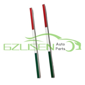 Pour <span class=keywords><strong>Ferrari</strong></span> Italia Drapeau Jupes Latérales Autocollant 1 Paire OEM 85234800 - Product Image 2