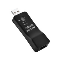 Adaptador de Red Inalámbrico USB a RJ45 PIX-LINK 300M, Extensor de Rango Wi-Fi con Cable de Red de 60cm para TV y Computadora