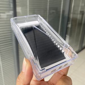 מגש עפעף קשמיר 0.03 05 07 מגה נפח פרטי התווית יחיד cilia 5-25 מ "מ הסיטונאי כהה מט קשמיר הארכת קשמיר - Product Image 3