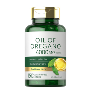 Aceite de Orégano BIOCCHN OEM de Marca Privada con Aceite de Semilla Negra en Cápsulas Blandas para la Salud Digestiva y el Alivio del Estrés - Product Image 1