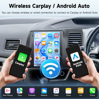 Podofo pour Honda Civic 2006-2011 RHD Écran vertical 9,7'' Autoradio 4+64 Go CarPlay sans fil Android Auto WiFi