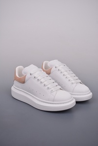 Chaussures de sport pour hommes en cuir véritable, design original haut de gamme, chaussures de skate décontractées à semelle plate pour l'extérieur - Product Image 5