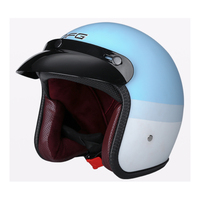 ZoomLon prix de gros d'usine Design coloré casque de moto à visage ouvert ABS personnalisable évacuation de l'humidité Cascos Para Moto
