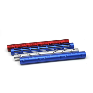 Precision CNC Machined Anodized Aluminum Alloy Hollowed Tube Decorative Protective Sleeve for <b>LED</b> <b>Lighting</b> and Industrial Equipm - Product Image 3