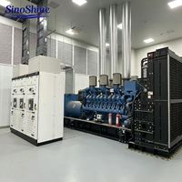 Groupe électrogène diesel silencieux de type ouvert 80 kVA 64 kW avec démarrage à distance, fréquence 60 Hz, tension nominale 480 V, ATS